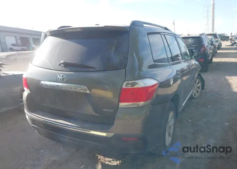 2012 Toyota Highlander Se V6 from USA, damaged, VIN 5TDBK3EH9CS152816